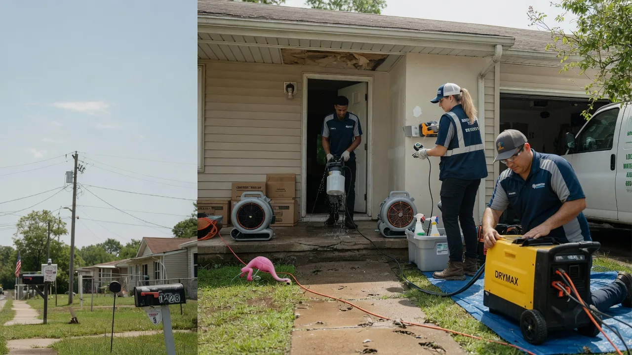 Storm Damage Water Removal in Weatherford, OK near me